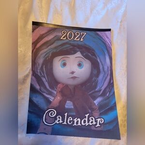 💀NEW 💀 2027 Coraline Calendar